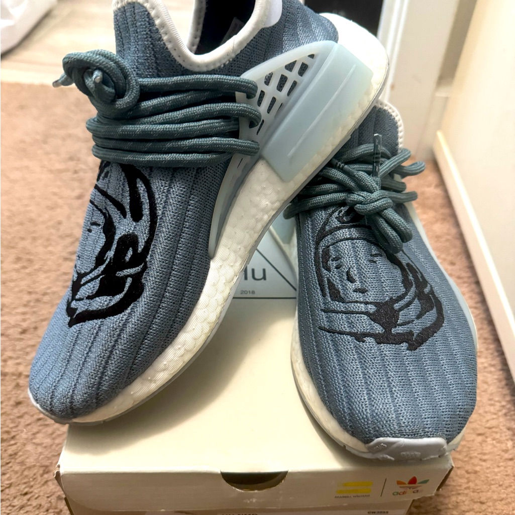 Adidas Nmd Hu Pharrel Williams X Billionaroe Boys Club Astronaut Blue Sneaker